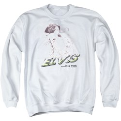 Elvis - Mens Elvis Is A Verb Sweater