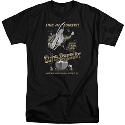Elvis - Mens Live In Buffalo Tall T-Shirt