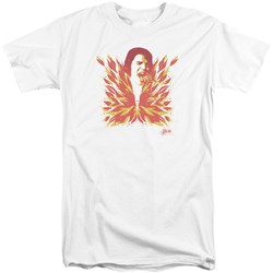 Elvis - Mens His Latest Flame Tall T-Shirt