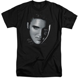 Elvis - Mens Big Face Tall T-Shirt