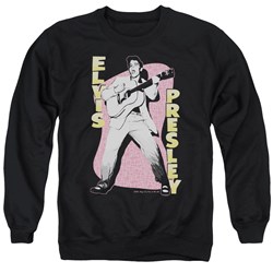 Elvis - Mens Pink Rock Sweater