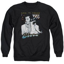 Elvis - Mens Live In Vegas Sweater