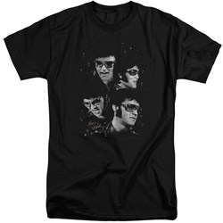 Elvis - Mens Faces Tall T-Shirt