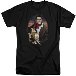 Elvis - Mens Red Scarf #2 Tall T-Shirt