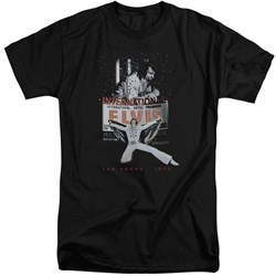 Elvis - Mens Las Vegas Tall T-Shirt