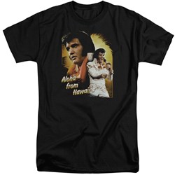 Elvis - Mens Aloha Tall T-Shirt
