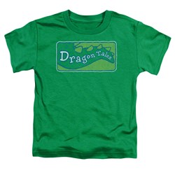 Dragon Tales - Toddlers Logo Distressed T-Shirt