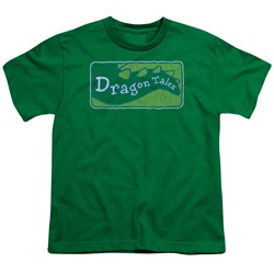 Dragon Tales - Big Boys Logo Distressed T-Shirt