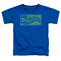 Dragon Tales - Toddlers Logo Distressed T-Shirt