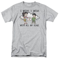 Dragon Tales - Mens I Wish With All My Heart T-Shirt