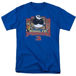 Kung Fu Panda - Mens Kung Furry T-Shirt