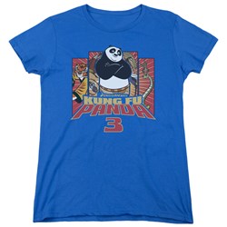 Kung Fu Panda - Womens Kung Furry T-Shirt