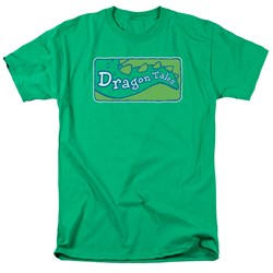 Dragon Tales - Mens Logo Clean T-Shirt
