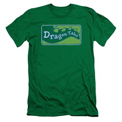 Dragon Tales - Mens Logo Clean Slim Fit T-Shirt