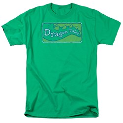 Dragon Tales - Mens Logo Distressed T-Shirt
