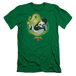 Kung Fu Panda - Mens Drago Po Slim Fit T-Shirt