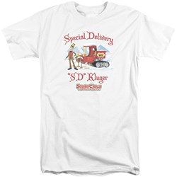 Santa Claus Is Comin To Town - Mens Kluger Tall T-Shirt
