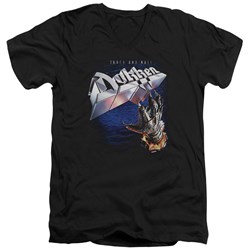 Dokken - Mens Tooth And Nail V-Neck T-Shirt