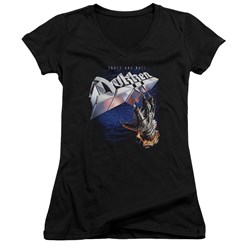 Dokken - Juniors Tooth And Nail V-Neck T-Shirt