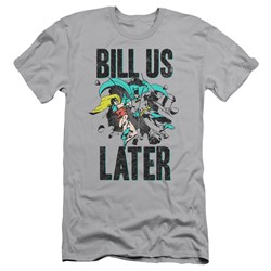 DC Comics - Mens Bill Us Later Premium Slim Fit T-Shirt