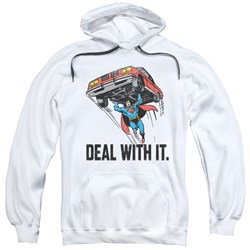 DC Comics - Mens Deal With It Pullover Hoodie