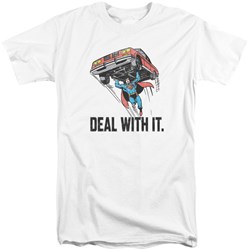 DC Comics - Mens Deal With It Tall T-Shirt