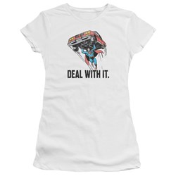 DC Comics - Juniors Deal With It T-Shirt