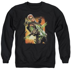 Justice League - Mens Green Arrow #1 Sweater