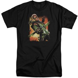 Justice League - Mens Green Arrow #1 Tall T-Shirt