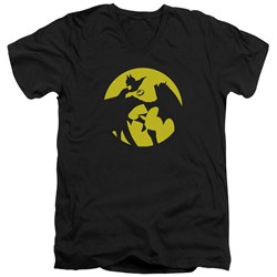 DC Comics - Mens Batman Spotlight V-Neck T-Shirt