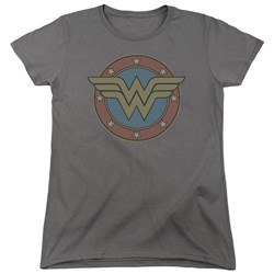 DC Comics - Womens Ww Vintage Emblem T-Shirt