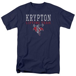 DC Comics - Mens Krpton Lifting T-Shirt