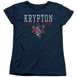 DC Comics - Womens Krpton Lifting T-Shirt