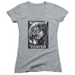 DC Comics - Juniors Power V-Neck T-Shirt