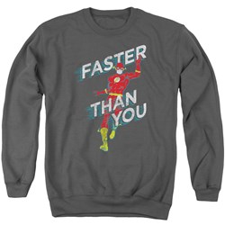 DC Comics - Mens Faster Than You Sweater