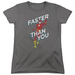 DC Comics - Womens Faster Than You T-Shirt