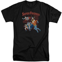 DC Comics - Mens Super Running Tall T-Shirt