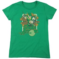 DC Comics - Womens Green Arrow Stars T-Shirt