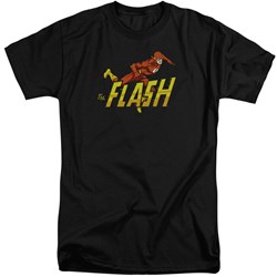 DC Comics - Mens 8 Bit Flash Tall T-Shirt