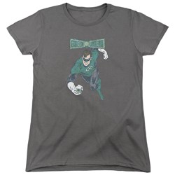 DC Comics - Womens Desaturated Green Lantern T-Shirt