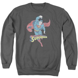 DC Comics - Mens Desaturated Superman Sweater