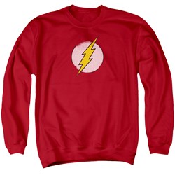 DC Comics - Mens Rough Flash Logo Sweater