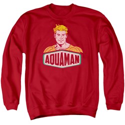 DC Comics - Mens Aquaman Sign Sweater
