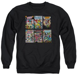 DC Comics - Mens Dco Covers Sweater