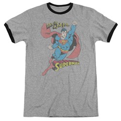DC Comics - Mens On The Job Ringer T-Shirt
