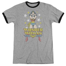 DC Comics - Mens A Wonder Ringer T-Shirt