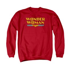 DC Comics - Mens Wonder Woman Logo Sweater