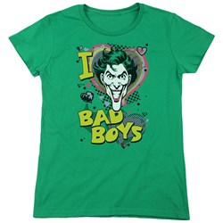 DC Comics - Womens I Heart Bad Boys 2 T-Shirt