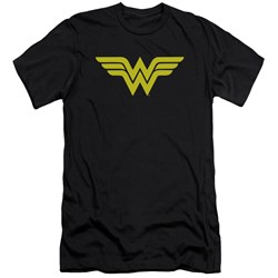 DC Comics - Mens Wonder Woman Logo Slim Fit T-Shirt