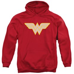 DC Comics - Mens Ww Logo Pullover Hoodie